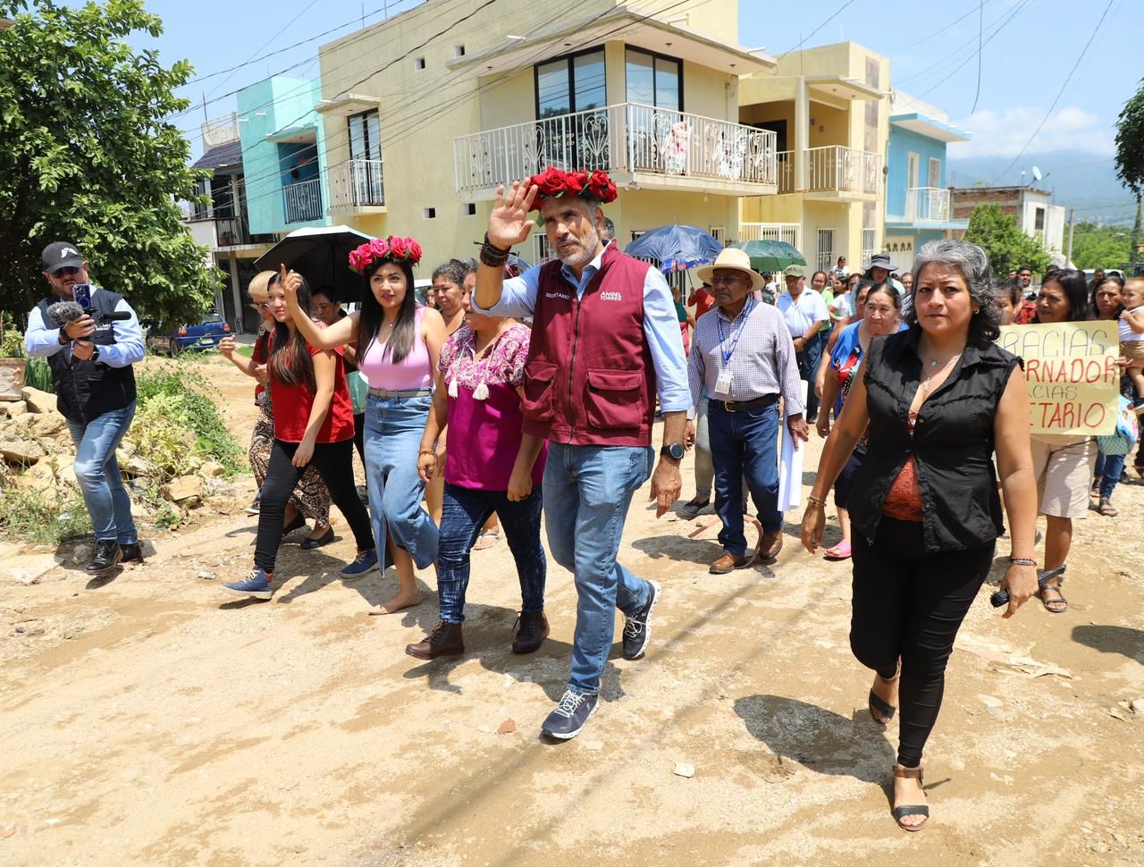 Con otro arranque de obra se contribuye a la movilidad y seguridad de Tuxtla: Ángel Torres