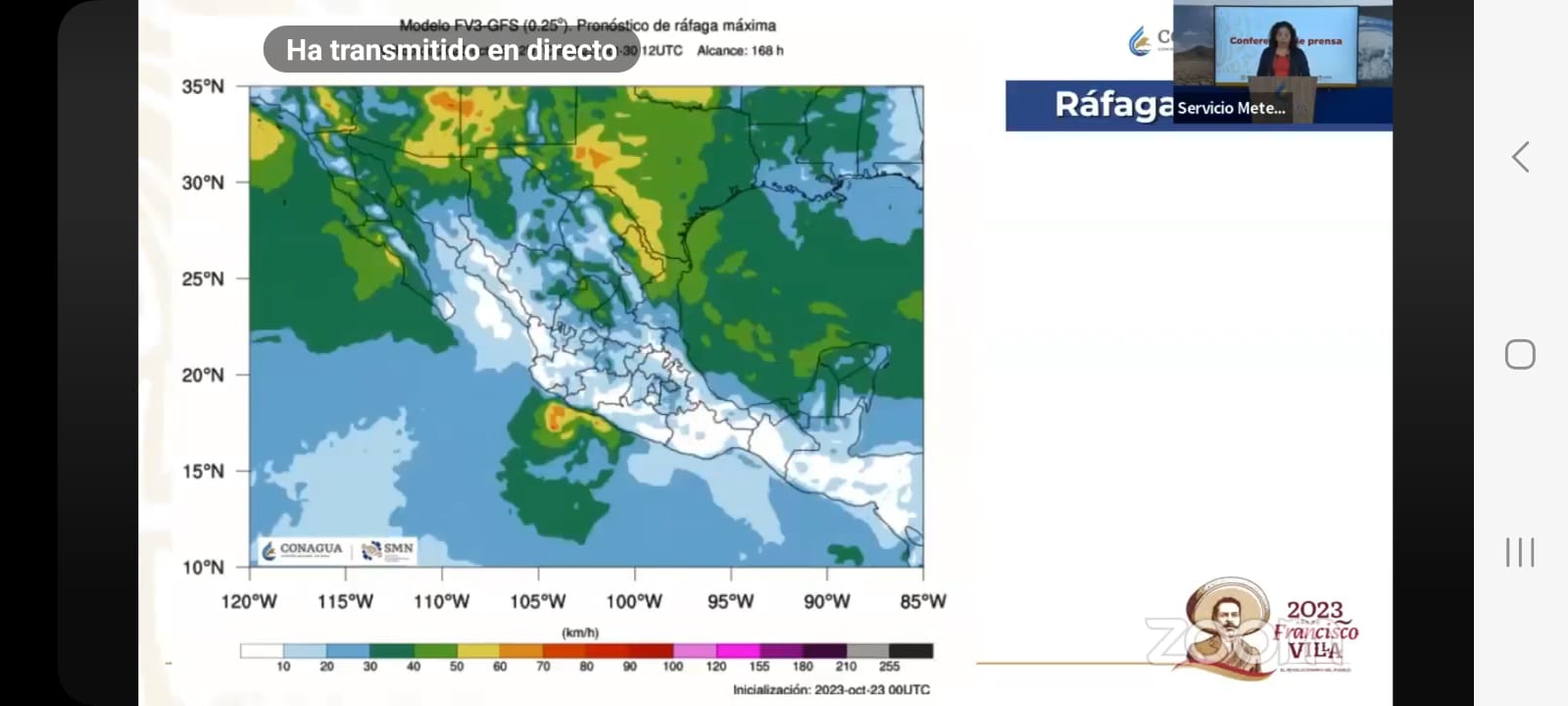 Alertan por Otis, afectará en Chiapas