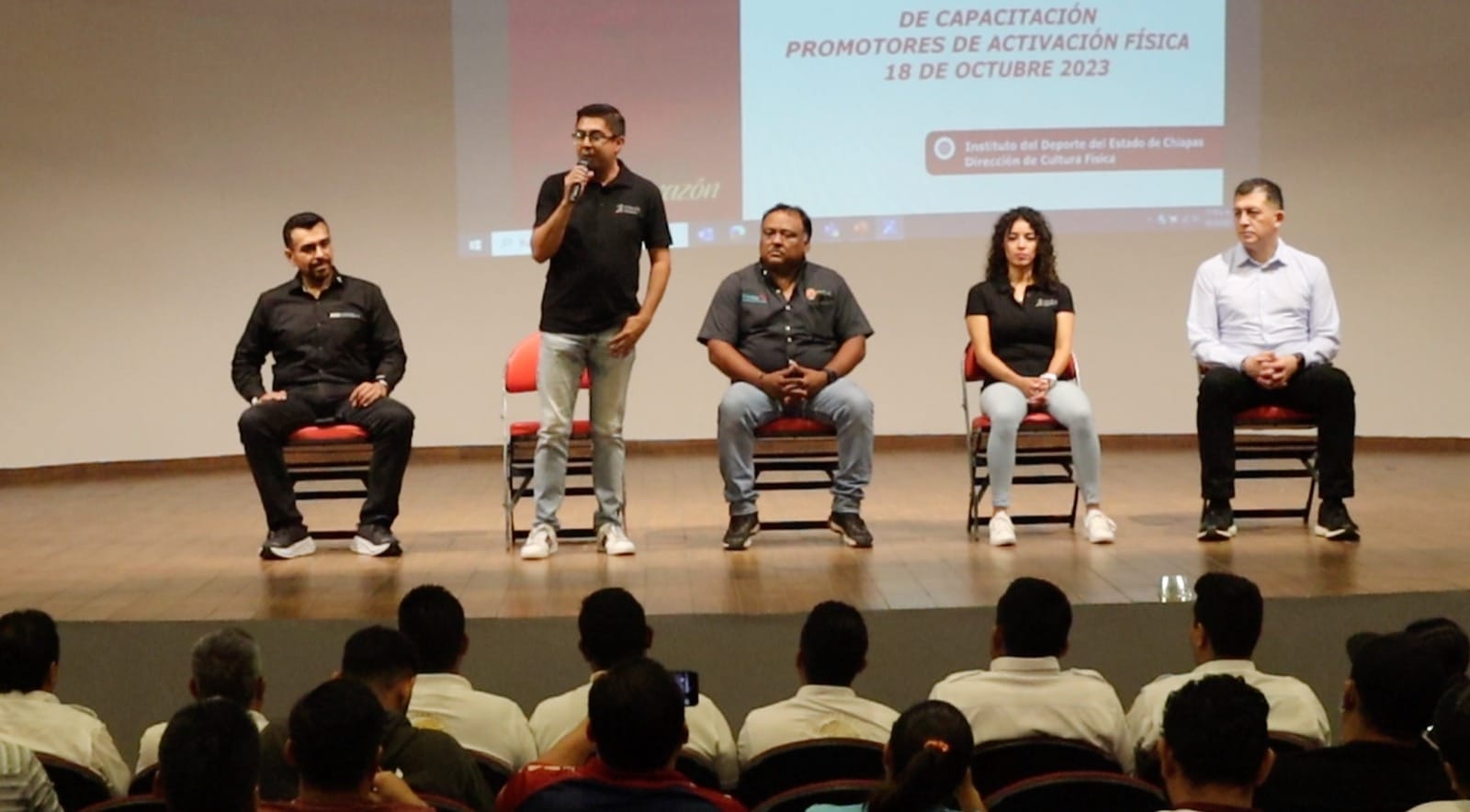 Indeporte inaugura Jornada de Capacitación a Promotores de Activación Física