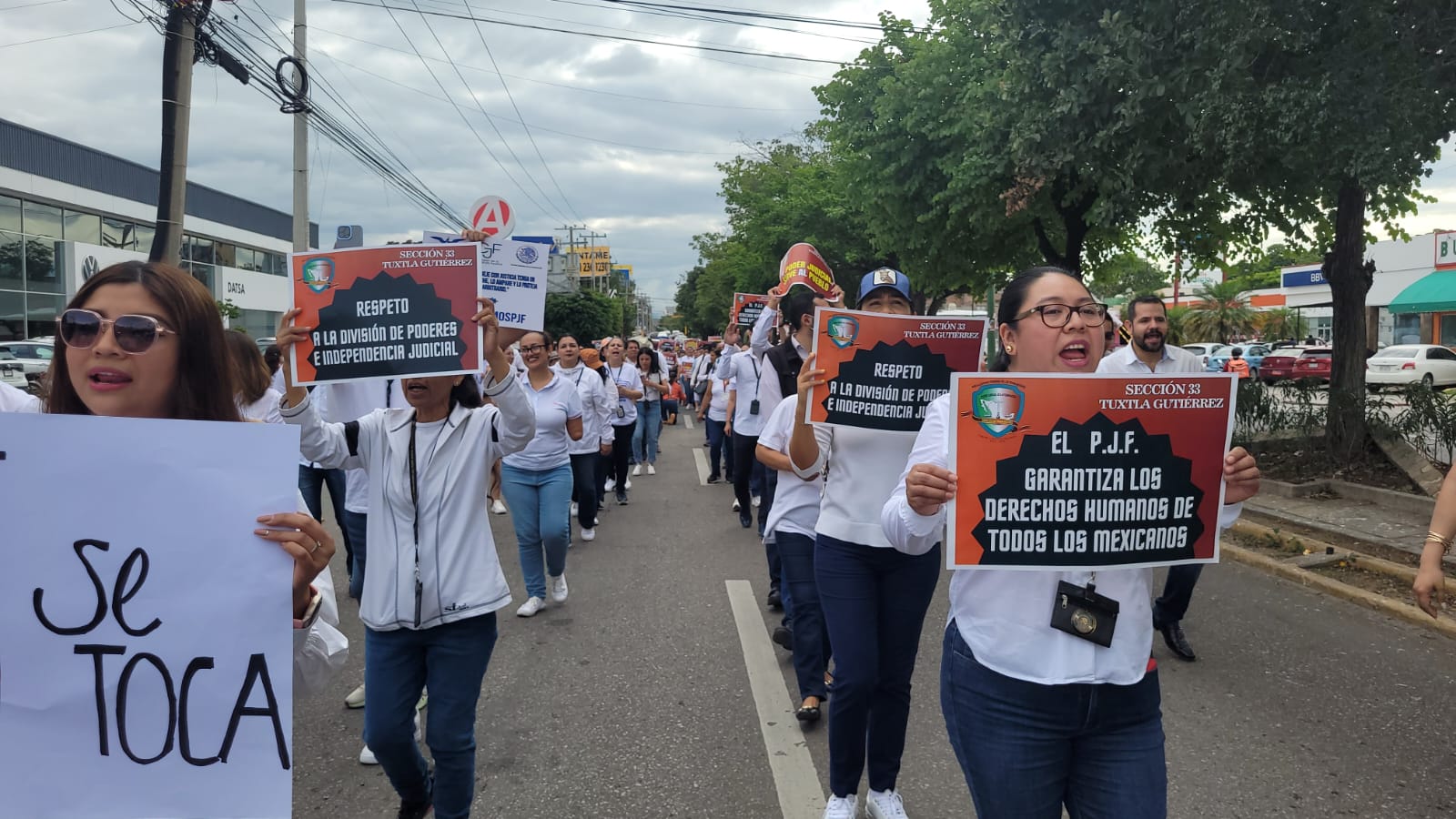 Exigen respeto laboral