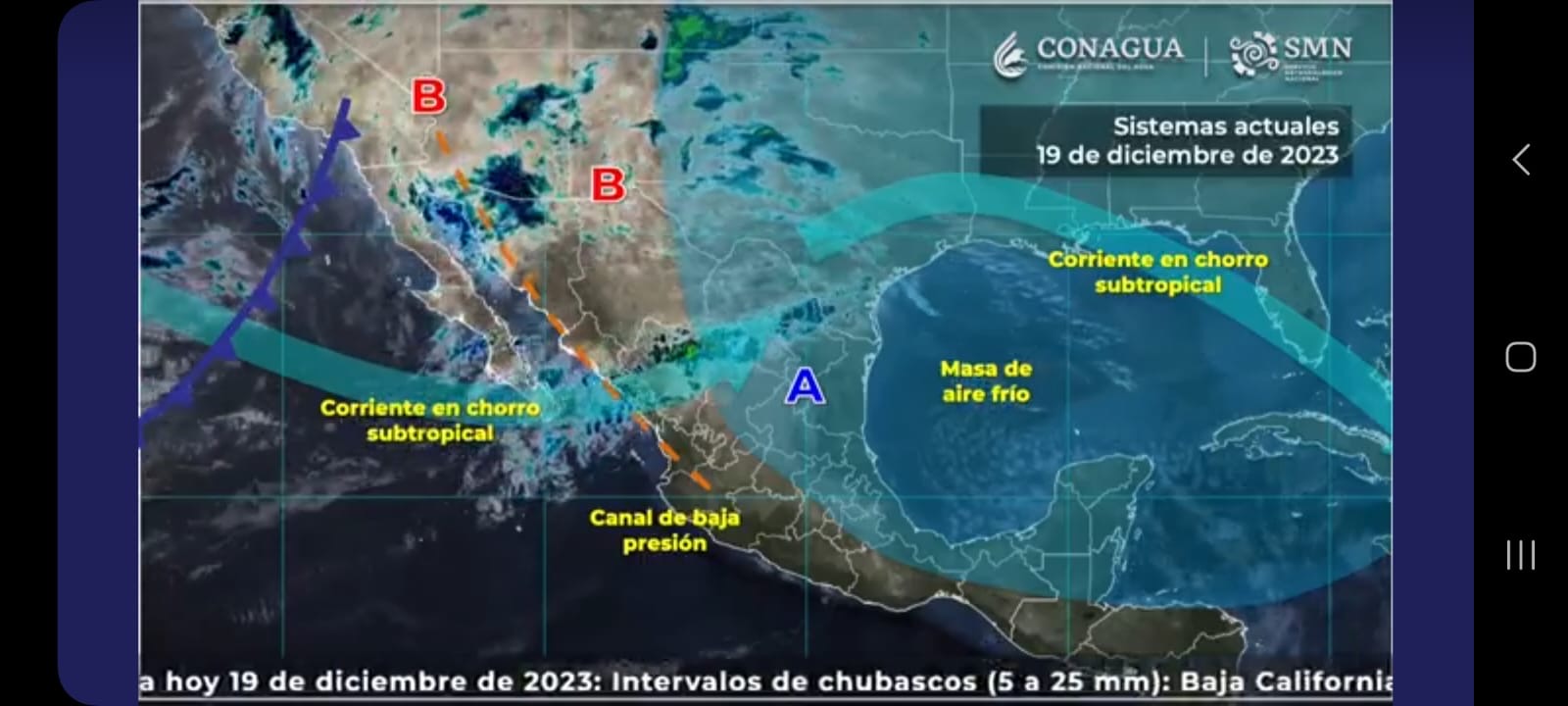 Chiapas podría alcanzar los 0 grados