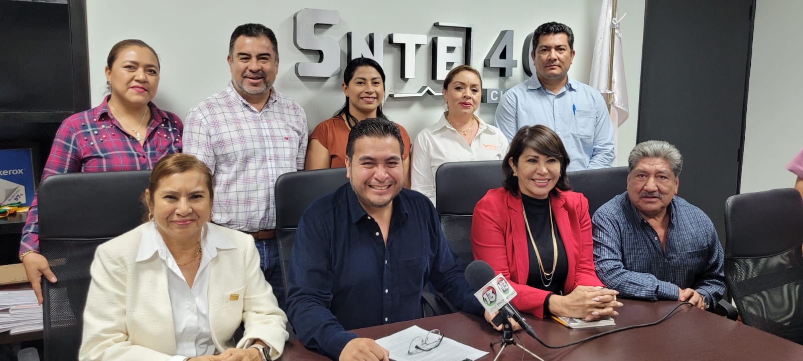 Sección 40 avanza con gestiones