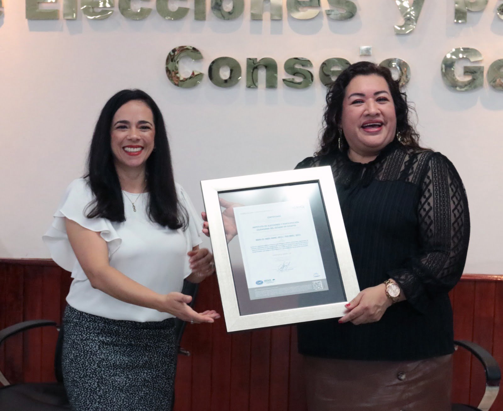 Recibe IEPC certificado del Sistema de Gestión de Calidad