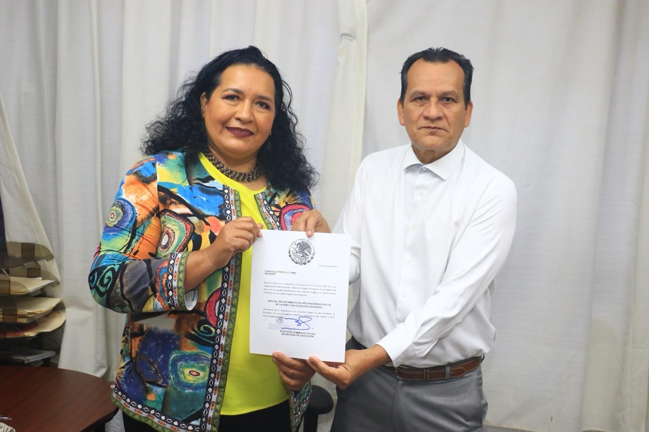 Designan a titular del Departamento de Integración Educativa de la Dirección de Educación Básica Estatal