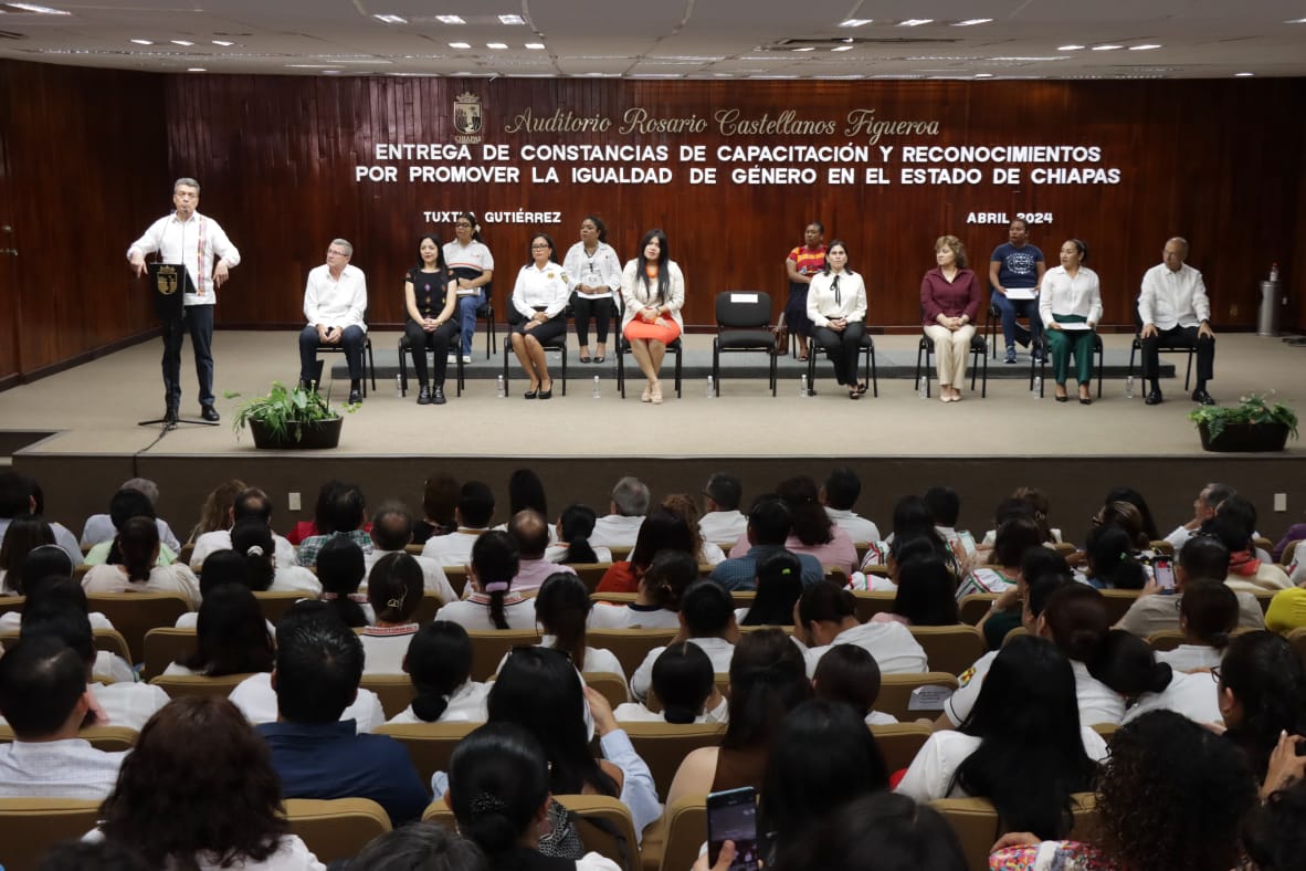 En Chiapas se impulsan acciones para garantizar a las mujeres sus derechos y entornos libres de violencia