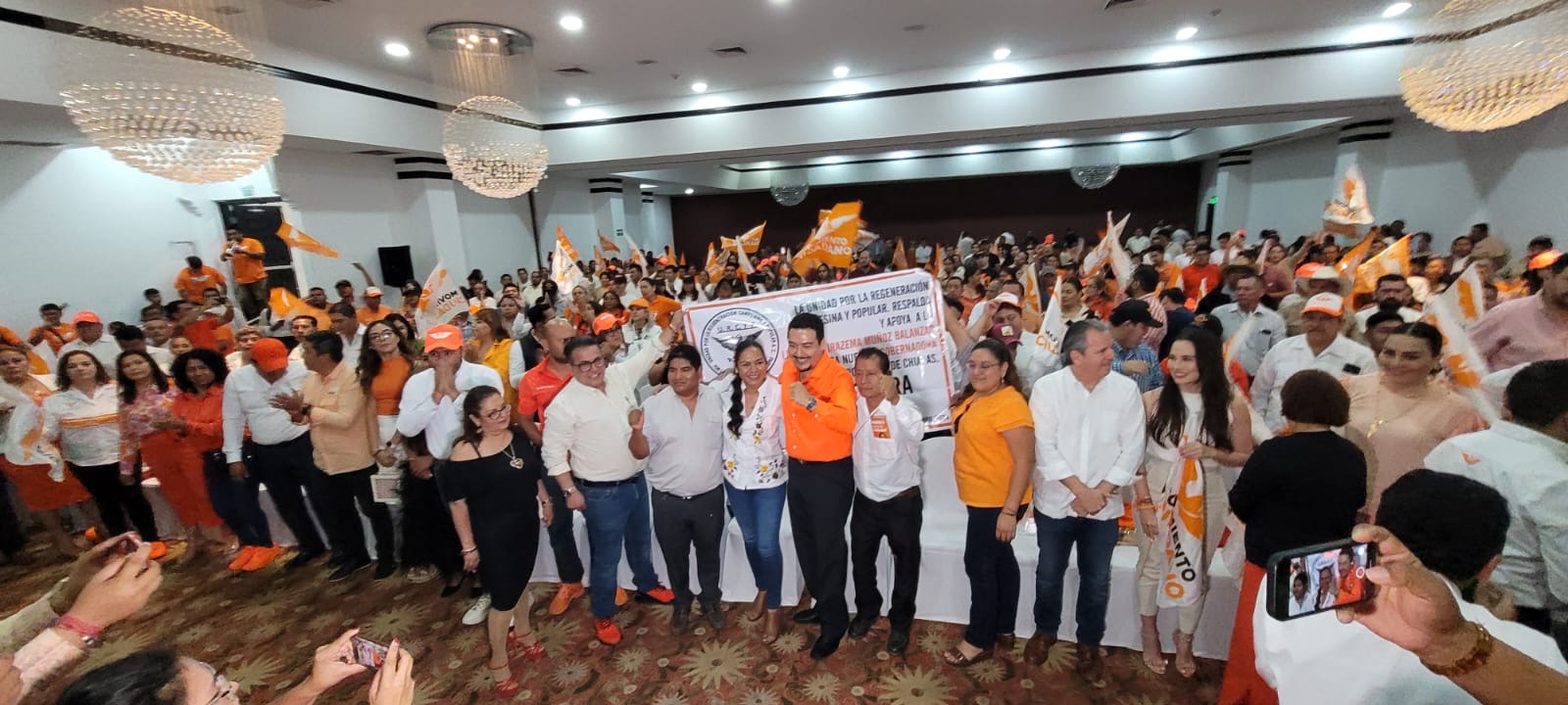 Raquítico inicio de campaña de candidata a la gubernatura Karla Muñoz