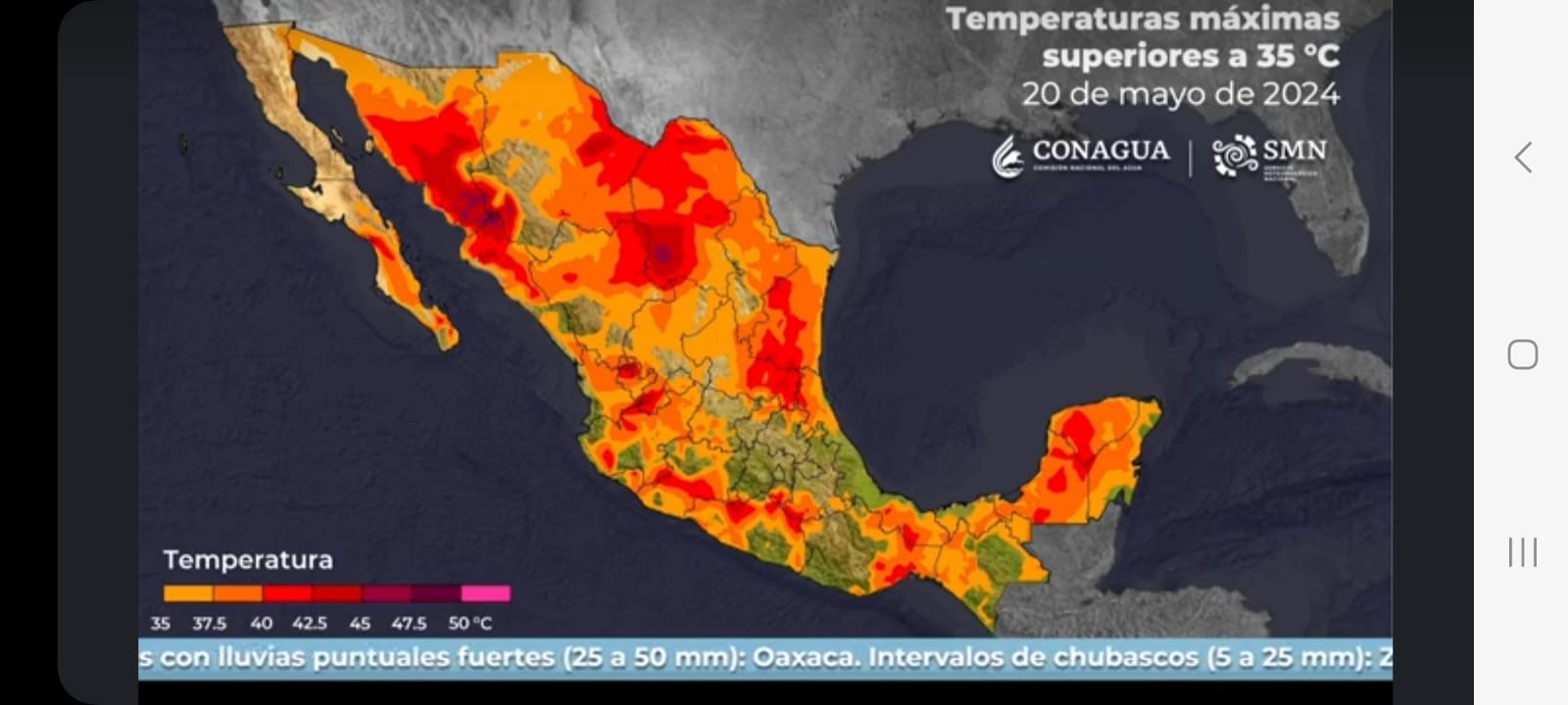 Impacta tercera ola de calor en el país.