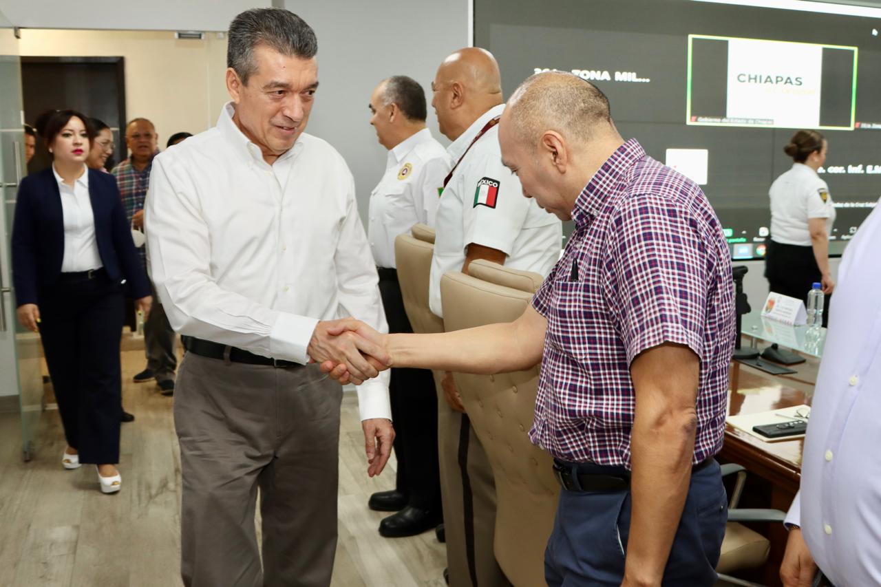 Rutilio Escandón felicita a la próxima presidenta de México, Claudia Sheinbaum y al próximo gobernador de Chiapas, Eduardo Ramírez