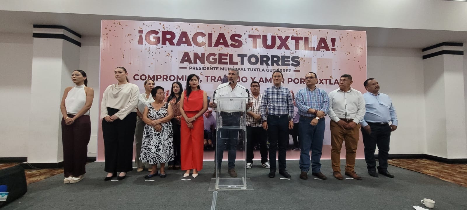 Ángel Torres virtual Ganador en Tuxtla