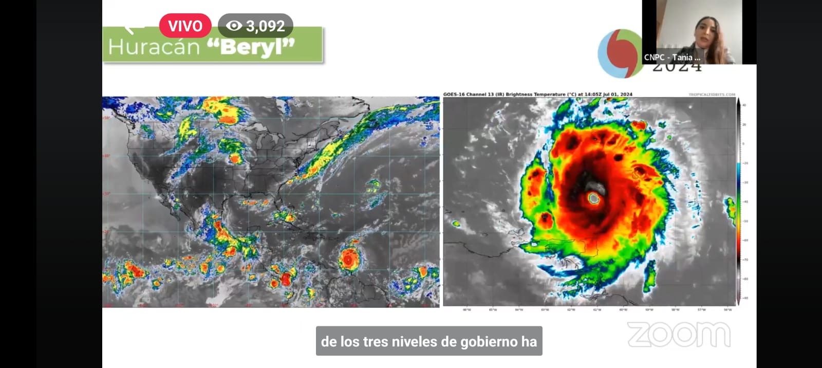 Se esperan lluvias intensas en Chiapas para las próximas horas 