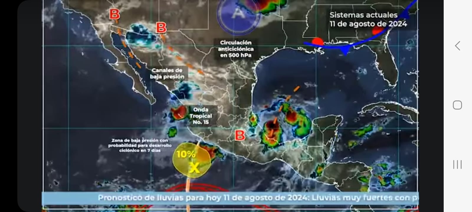 Lluvias por Onda Tropical 15