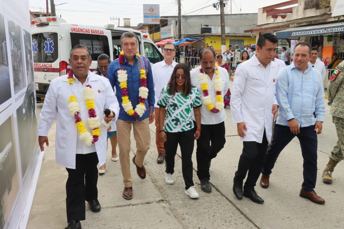 Rutilio Escandón inaugura reconversión del Hospital General de Pichucalco Alejandra Estudillo Torres