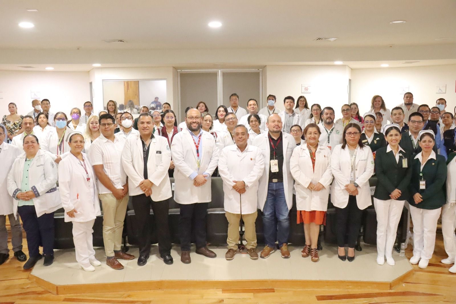 Comando Interinstitucional del Sector Salud federal supervisa unidades médicas de Chiapas