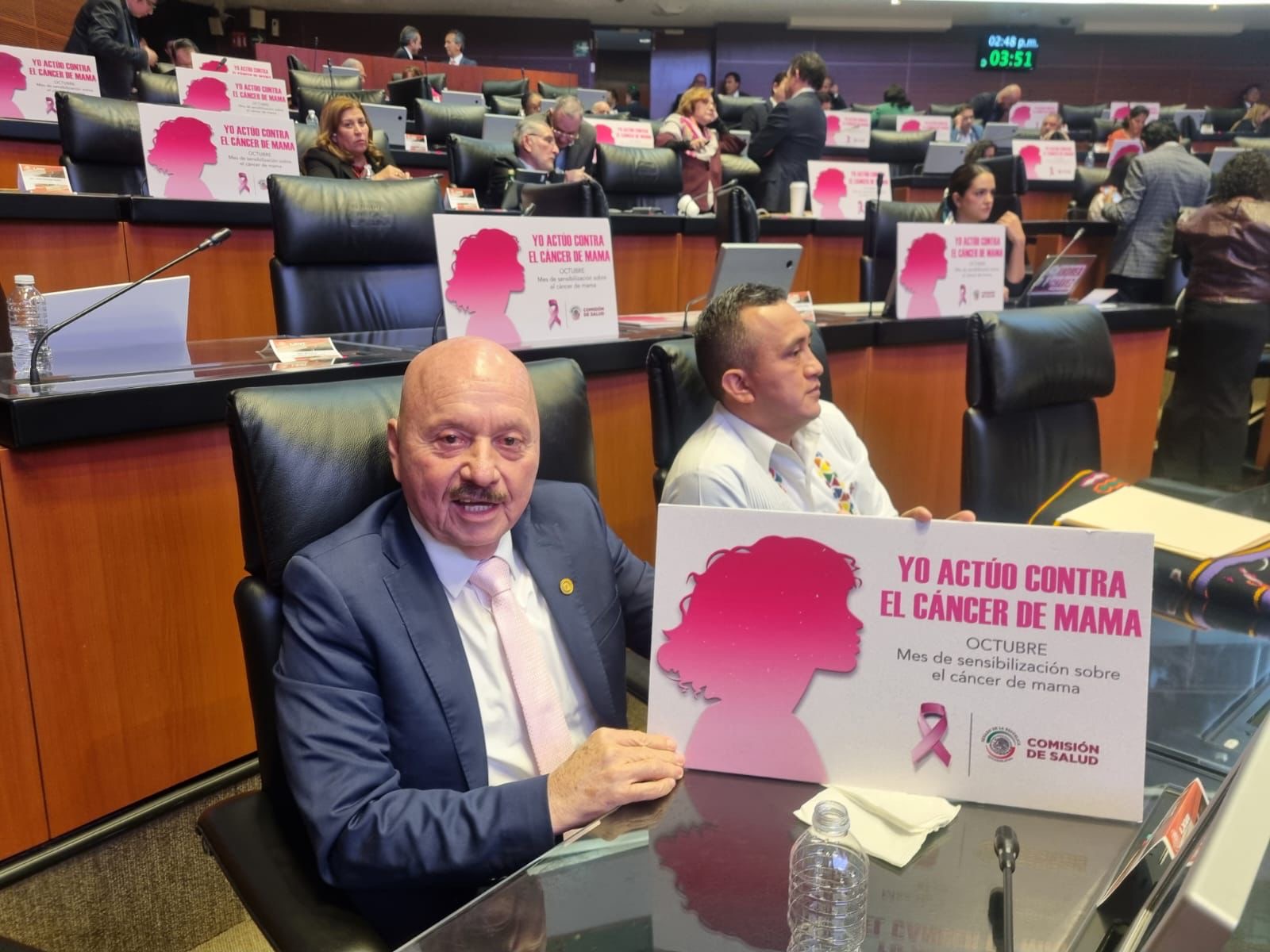 Desde el Senado impulsamos acciones para prevenir y atender el cáncer de mama: Dr. Pepe Cruz