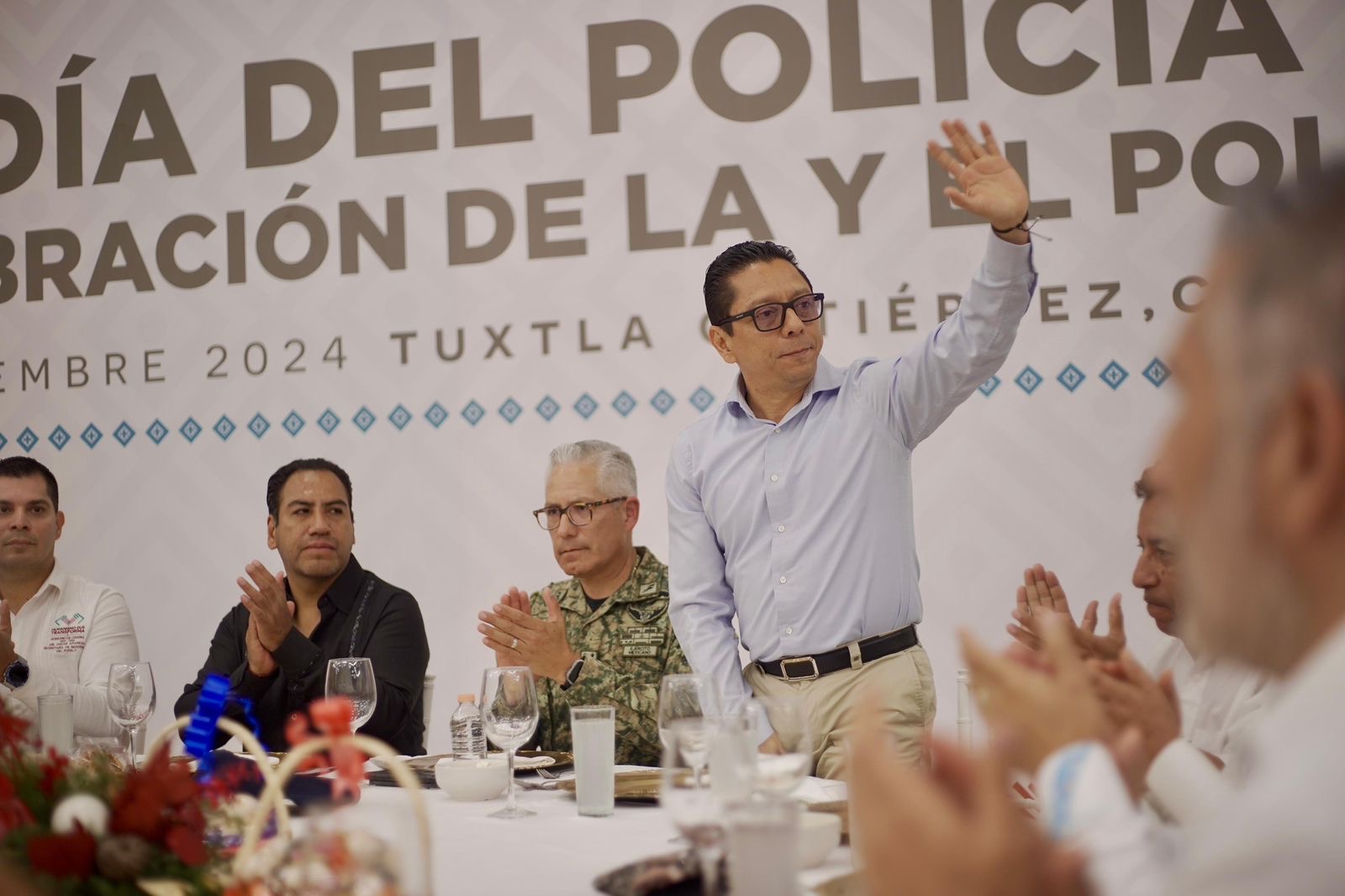 La dignificación policial es una prioridad en la nueva ERA : Llaven Abarca