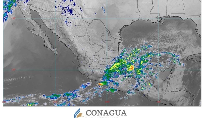 Lluvias por vaguada en Chiapas